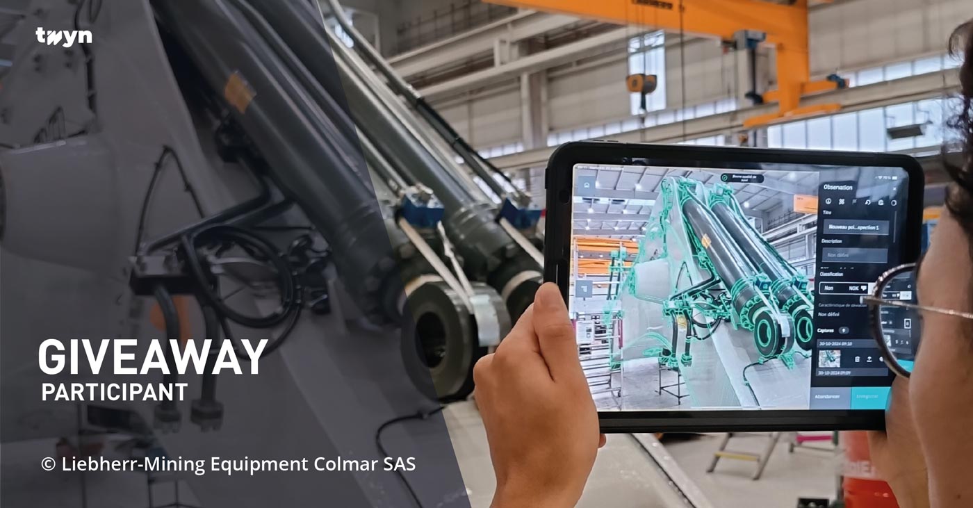 Twyn at Liebherr-Mining Equipement Colmar SAS – Visual Quality Control in Manufacturing Visometry